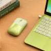 Satechi Slim EX Mouse – Ratón inalámbrico para dos dispositivos (Citrus)