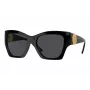 Versace VE4452 GB1/87 Gafas de sol de mujer Cat-Eye Negro/Gris 54mm