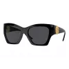 Versace VE4452 GB1/87 Gafas de sol de mujer Cat-Eye Negro/Gris 54mm