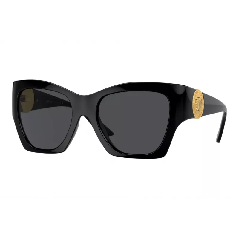 Versace VE4452 GB1/87 Gafas de sol de mujer Cat-Eye Negro/Gris 54mm