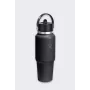 Hydro Flask 32 Oz Wide Flex Straw Botella de viaje (946 ml) – Negro