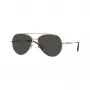 Burberry Gafas de sol de mujer BE3147 Cat-Eye, montura Havana marrón oscuro, lentes marrón degradado, 58mm BE3147-110987