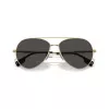 Burberry Gafas de sol de mujer BE3147 Cat-Eye, montura Havana marrón oscuro, lentes marrón degradado, 58mm BE3147-110987