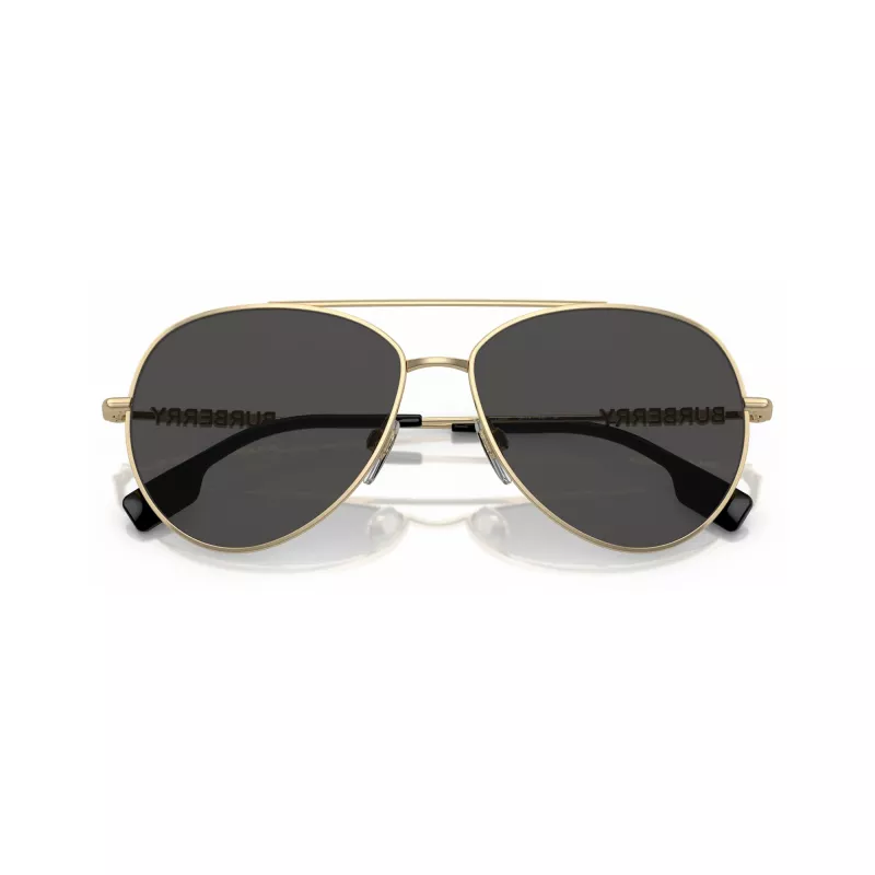 Burberry Gafas de sol de mujer BE3147 Cat-Eye, montura Havana marrón oscuro, lentes marrón degradado, 58mm BE3147-110987