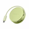 Satechi OntheGo Adaptador multipuerto 5 en 1 - Hub USB-C con HDMI 4K, USB-C 5Gbps, USB-A 5Gbps, lector de tarjetas SD, 60W PD Pass-through (Citrus)