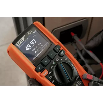 HT Instruments HT64 Multímetro digital con registrador de datos, True RMS, CAT III 1000V / CAT IV 600V, 6000 Counts 1010340