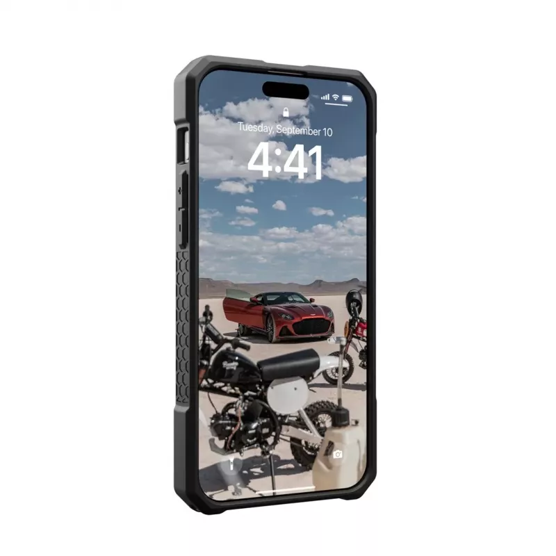 Urban Armor Gear Monarch Series Funda para Apple iPhone 14 Pro Max - Carbono