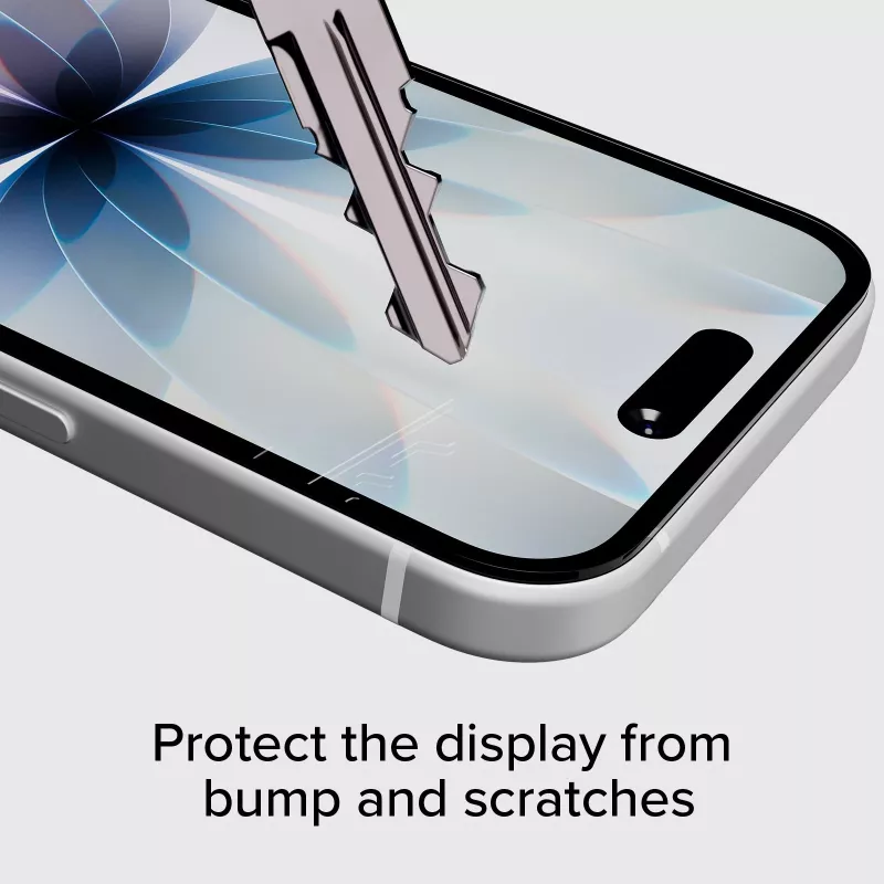 SBS Mobile protector de pantalla de cristal templado para Apple iPhone 17 / 17 Pro / 16 Pro TESCRGLIP1763