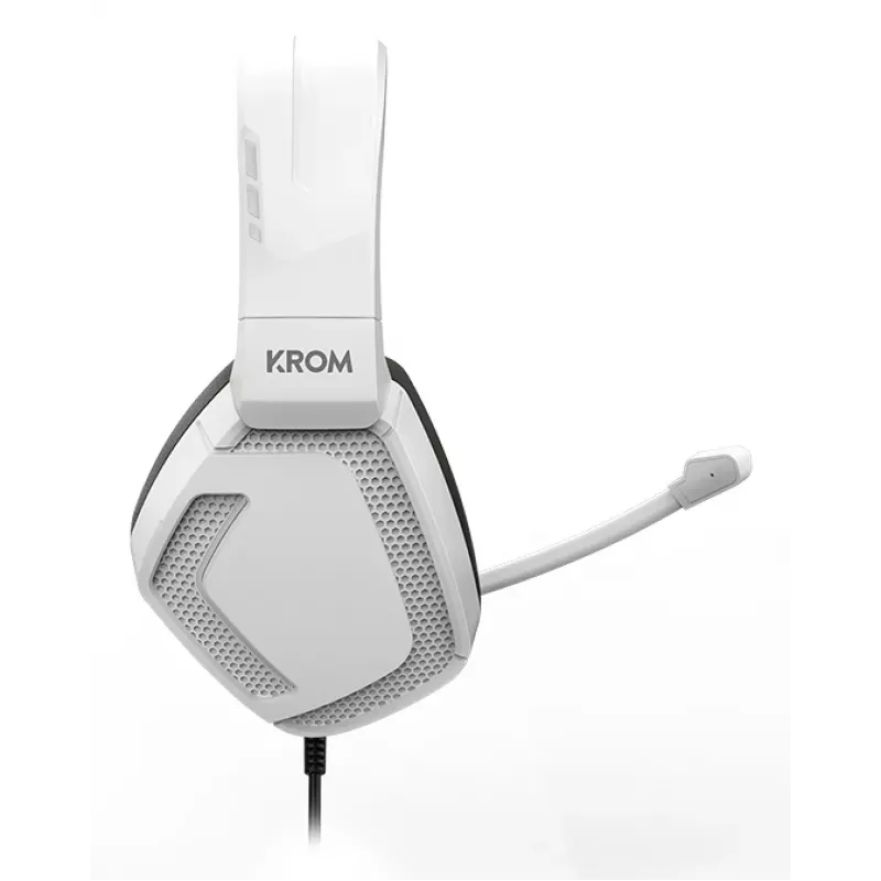 KROM KOPA PRO auriculares gaming con cable blancos NXKROMKOPAPROWH