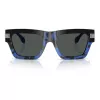Versace VE4464-545887 Gafas de sol Cat-Eye mujer, Negro/Gris, 55mm