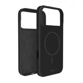 PURO Funda Pulse para Apple iPhone 17 Pro – Policarbonato negro, antirrayaduras PUIPC17P63PULSEBLK