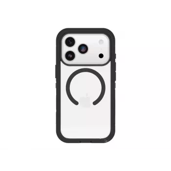 OtterBox Defender Series XT Clear Camera Control Funda para Apple iPhone 17 Pro – Transparente/Negro 77-98518