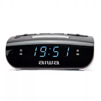 AIWA CR-15 Radiodespertador digital, negro