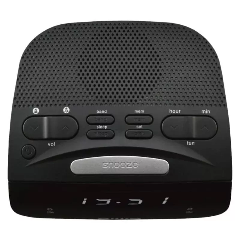 AIWA CR-15 Radiodespertador digital, negro
