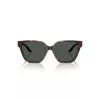 Gafas de sol de mujer Versace VE4471B10887 – montura Havana, lentes gris oscuro, 56mm