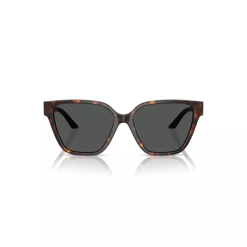 Gafas de sol de mujer Versace VE4471B10887 – montura Havana, lentes gris oscuro, 56mm