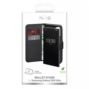 Funda para móvil SBS para Samsung Galaxy S26 Ultra PUSGS26UBOOKC8BLK