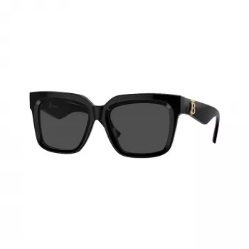 Gafas de sol de mujer Burberry BE4419-300187, montura negra, lentes grises, 54mm
