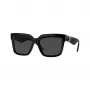 Gafas de sol de mujer Burberry BE4419-300187, montura negra, lentes grises, 54mm