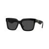 Gafas de sol de mujer Burberry BE4419-300187, montura negra, lentes grises, 54mm