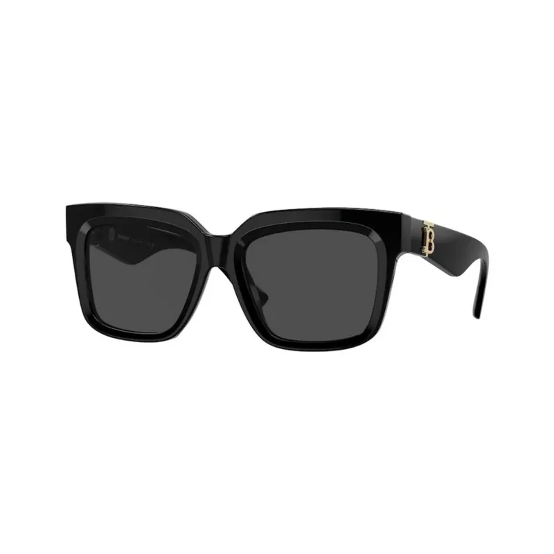Gafas de sol de mujer Burberry BE4419-300187, montura negra, lentes grises, 54mm