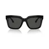 Gafas de sol de mujer Burberry BE4419-300187, montura negra, lentes grises, 54mm