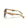 Burberry BE4435-414673 gafas de sol de mujer, montura negra, lentes gris oscuro, 53/18/140 mm