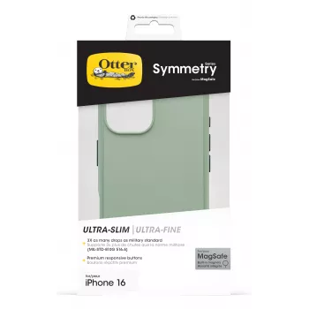 OtterBox Symmetry funda MagSafe para iPhone 16 – Everglade Green 77-96535
