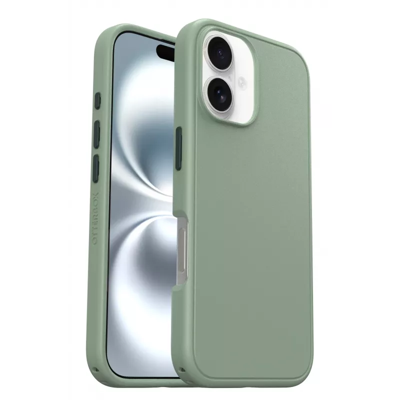 OtterBox Symmetry funda MagSafe para iPhone 16 – Everglade Green 77-96535