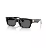 Burberry BE4443-300187 gafas de sol de mujer, montura negra, lentes grises, 55/20/145 mm