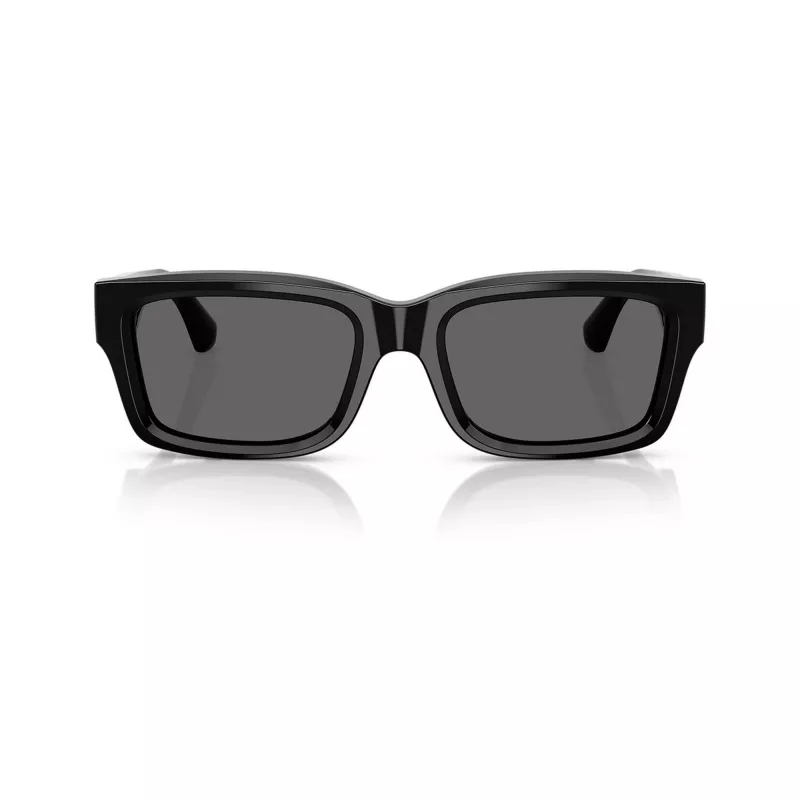 Burberry BE4443-300187 gafas de sol de mujer, montura negra, lentes grises, 55/20/145 mm