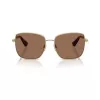 Burberry BE3158-110973 Gafas de sol de mujer, montura Havana, lentes degradadas marrones, 58/16/145 mm