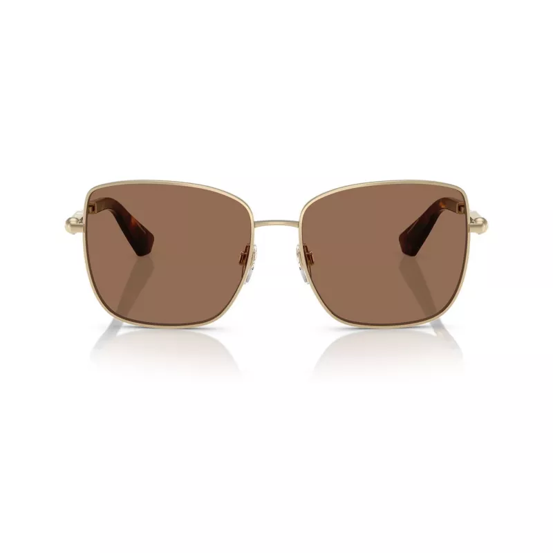 Burberry BE3158-110973 Gafas de sol de mujer, montura Havana, lentes degradadas marrones, 58/16/145 mm