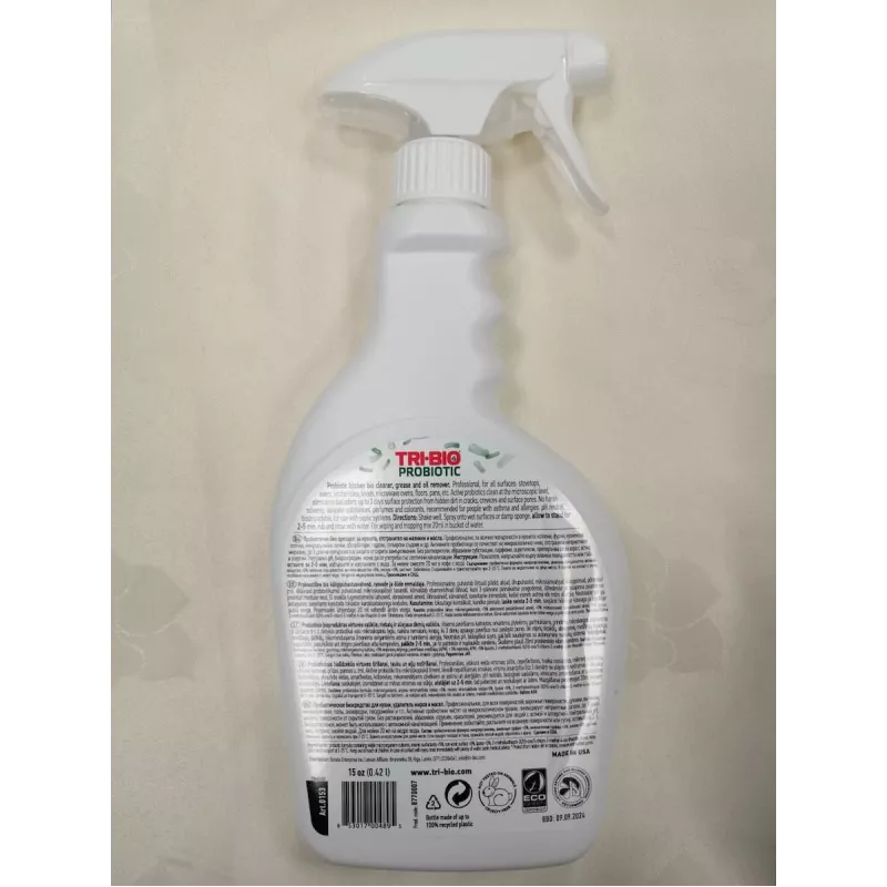 TRI-BIO Limpiador biológico de cocina 0,42L Probiotic Kitchen Cleaner Spray