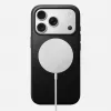 NOMAD Funda Modern de piel para iPhone 17 Pro MagSafe Negro
