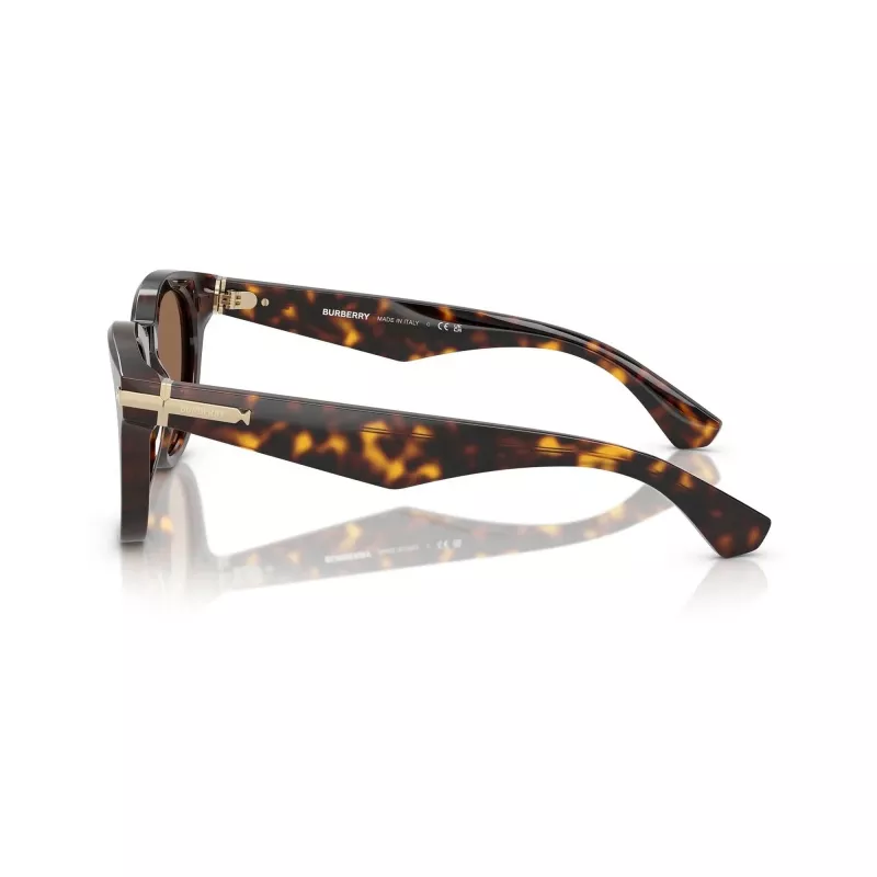 Burberry Hombre BE4439F Dark Havana Gafas de sol cuadradas 51/21/145 mm BE4439F300273