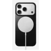 NOMAD Magnetic Leather Back para iPhone 17 Pro – compatible con MagSafe, piel Horween, Negro