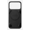 NOMAD Magnetic Leather Back para iPhone 17 Pro – compatible con MagSafe, piel Horween, Negro