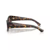 Burberry BE4450U300273 Gafas de sol de mujer, montura Havana oscuro, lentes degradadas marrones, 54-19-140 mm