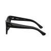 Burberry BE4449-300187 Gafas de sol Cat-Eye de mujer, montura negra, lentes degradadas grises, 53mm