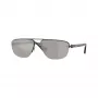 Burberry BE3164-13166G Gafas de sol Pilot de hombre, montura negra, lentes degradadas grises, 62mm