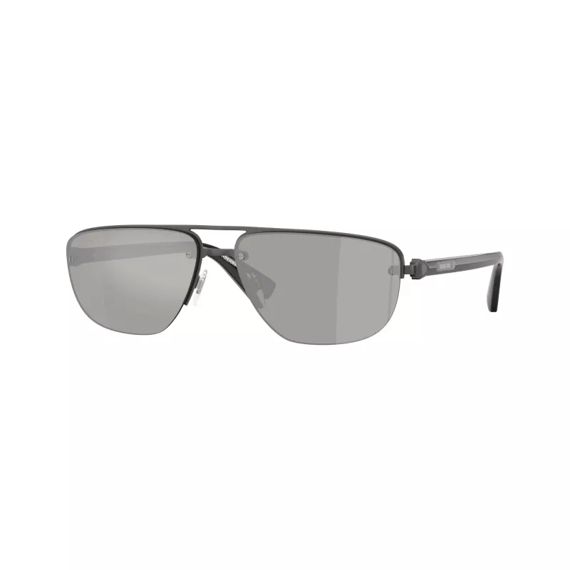 Burberry BE3164-13166G Gafas de sol Pilot de hombre, montura negra, lentes degradadas grises, 62mm