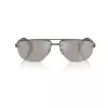 Burberry BE3164-13166G Gafas de sol Pilot de hombre, montura negra, lentes degradadas grises, 62mm