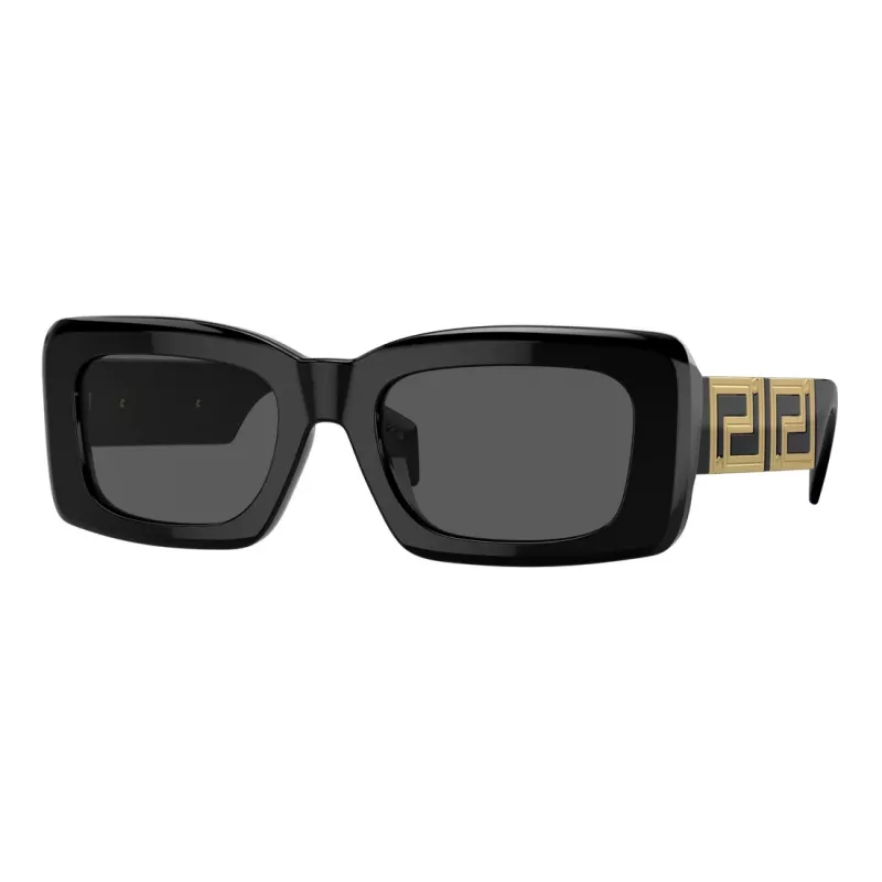 Gafas de sol de mujer Versace VE4444UGB187, montura negra, lentes grises degradadas, 54mm