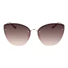 Gafas de sol de mujer LIU JO LJ148S-714 Havana marrón degradado Butterfly