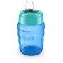 Vaso de aprendizaje Philips AVENT Easy Sip, 9M+, 260 ml, boquilla de silicona, azul