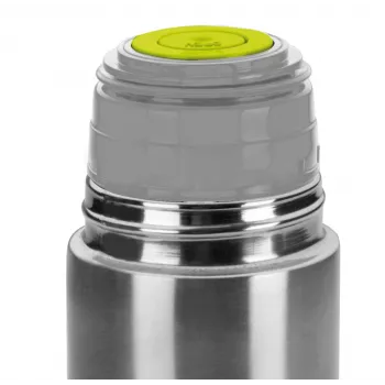 Botella termo isotérmica de acero inoxidable IBILI, 1000 ml, plata cepillada