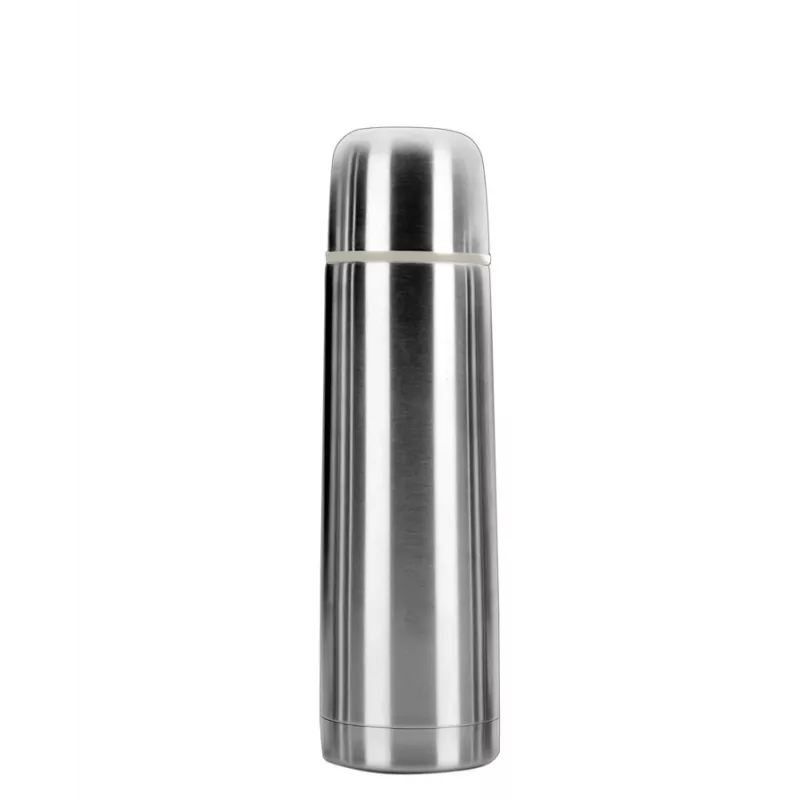 Botella termo isotérmica de acero inoxidable IBILI, 1000 ml, plata cepillada