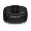 Radio reloj AIWA CR-09J FM con doble alarma, pantalla LED, negra