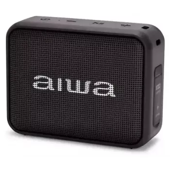 Altavoz Bluetooth portátil AIWA BS-200MKIII, negro